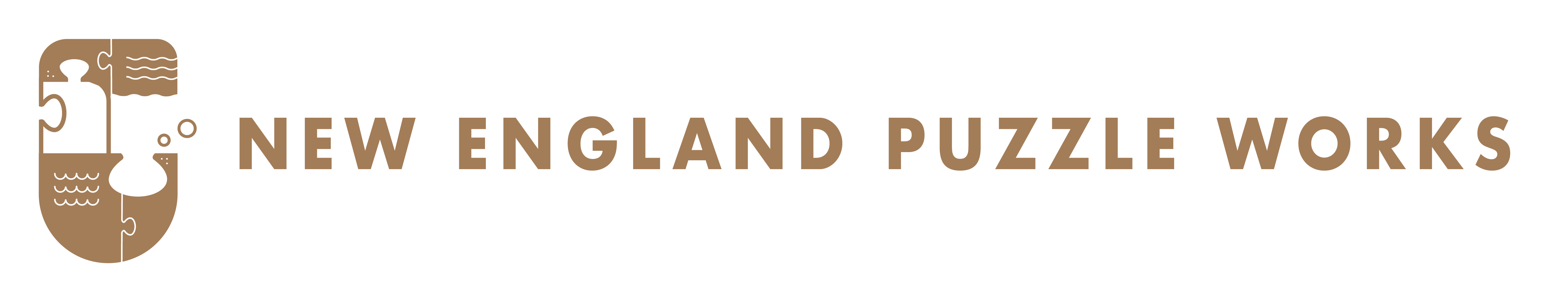 New England puzzle works logo